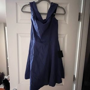 Blue skater dress - Lulus (L)